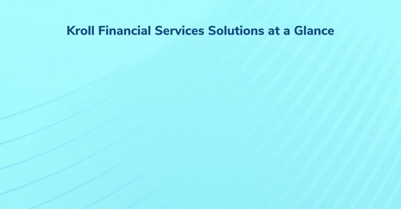 Kroll Financial Services At a glance