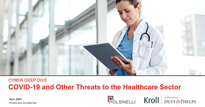 Webcast Replay: COVID-19 and Other Threats to the Healthcare Sector