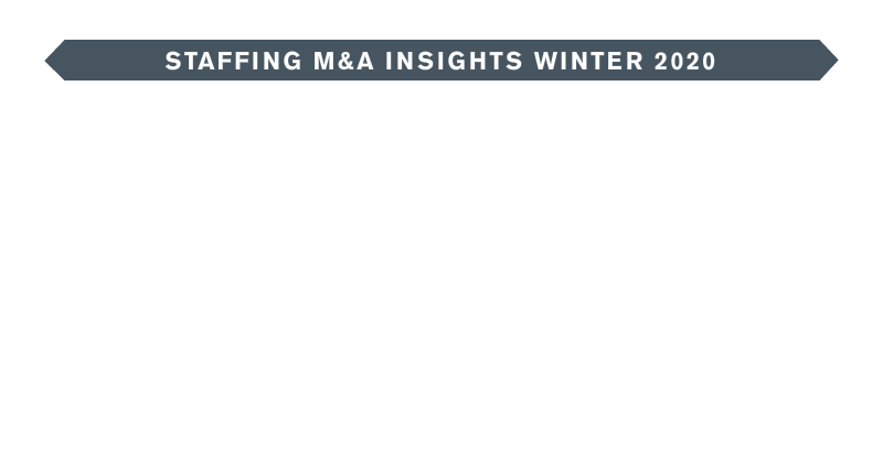 Staffing Industry Insights – Winter 2020
