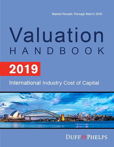 Duff & Phelps 2019 Valuation Handbook – International Industry Cost of Capital