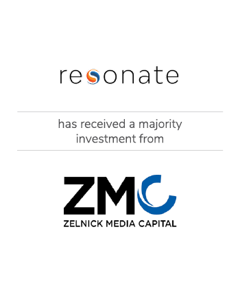 Kroll’s Tech Investment Banking Practice Advised Resonate on Its Majority Investment Led by ZMC financial advisor resonate