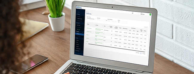 Kroll Valuation Platform