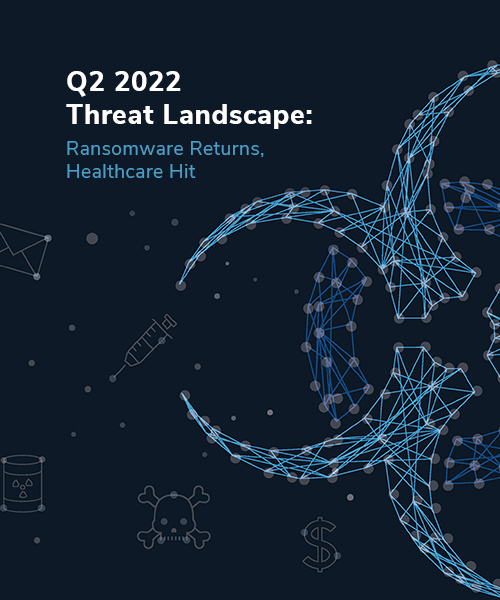 Q2 2022 Threat Landscape Report: Ransomware Returns, Health Care Hit