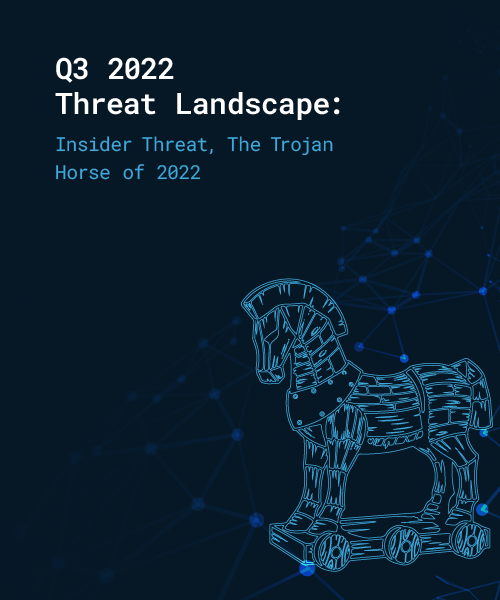 Q3 2022 Threat Landscape: Insider Threat, The Trojan Horse of 2022