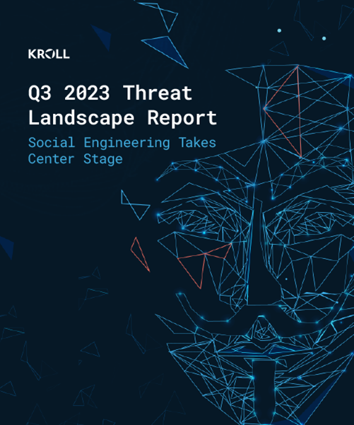 Q3 2023 Threat Landscape Report: Social Engineering Takes Center Stage