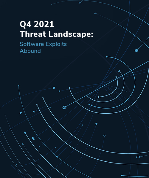 Q4 2021 Threat Landscape Report: Software Exploits Abound