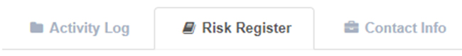 Cyberclarity360TM Product Release Note: Risk Register