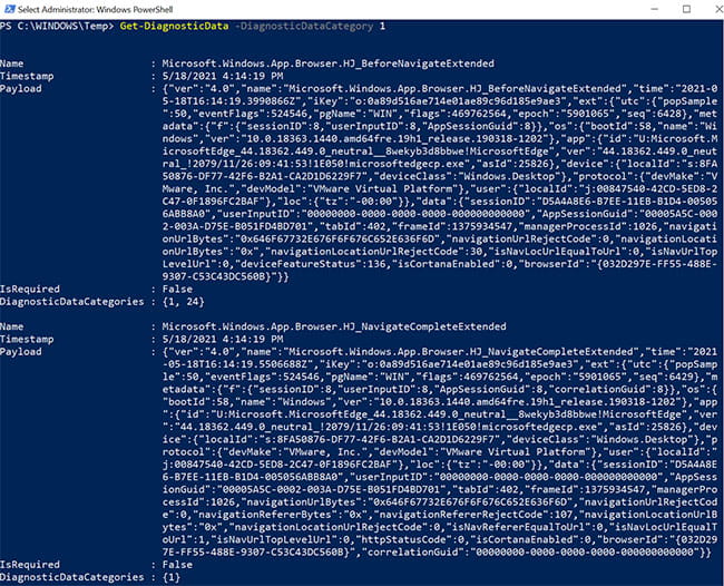 Parsing Diagnostic Data With Powershell and Enhanced Logging