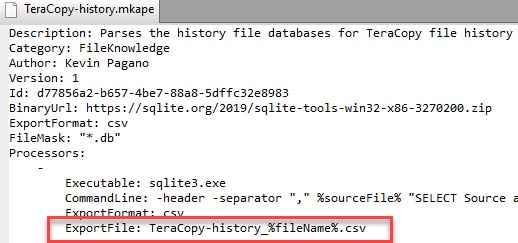 New Variables and SFTP Support in KAPE v0.8.3.0