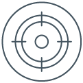 Predefined, continually updated targets and modules